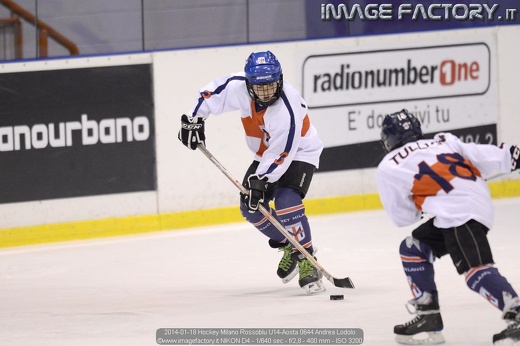 2014-01-18 Hockey Milano Rossoblu U14-Aosta 0644 Andrea Lodolo